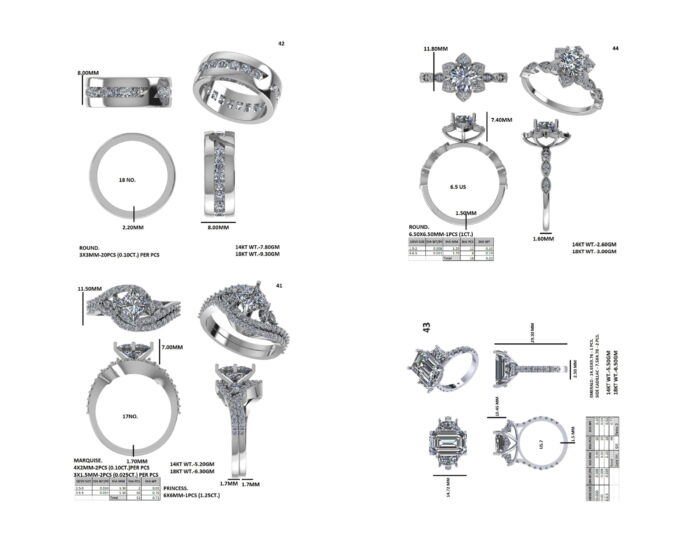 New 100 Rings Fully Rendered 11