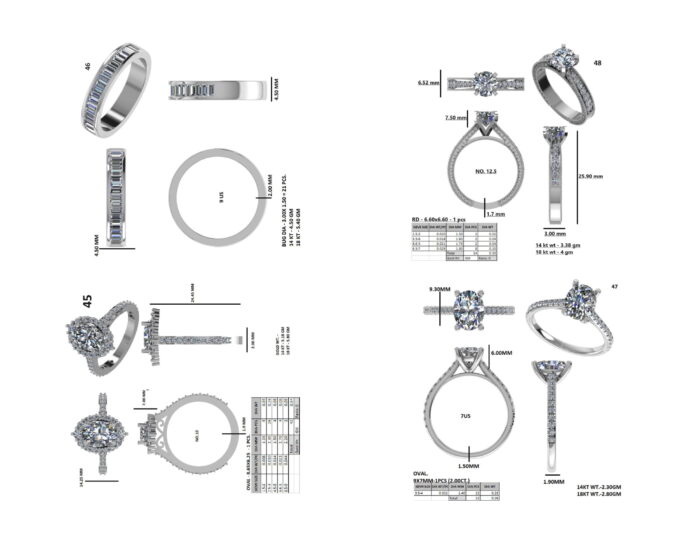 New 100 Rings Fully Rendered 12