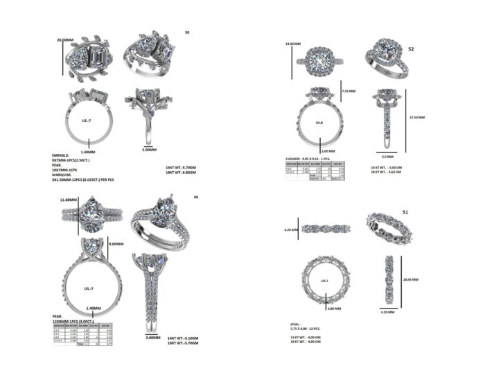 New 100 Rings Fully Rendered 13
