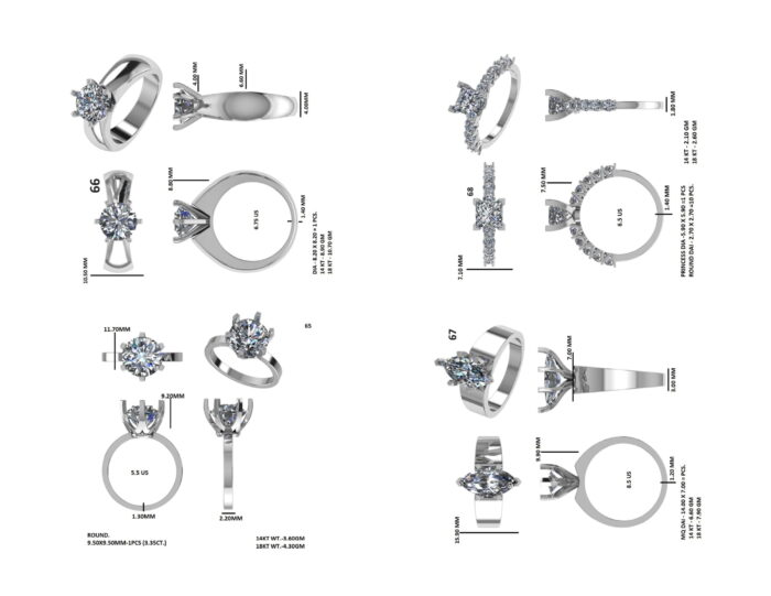New 100 Rings Fully Rendered 17
