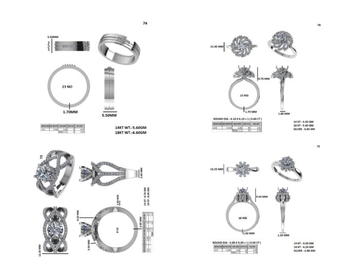 New 100 Rings Fully Rendered 19