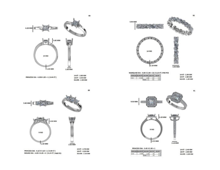 New 100 Rings Fully Rendered 23