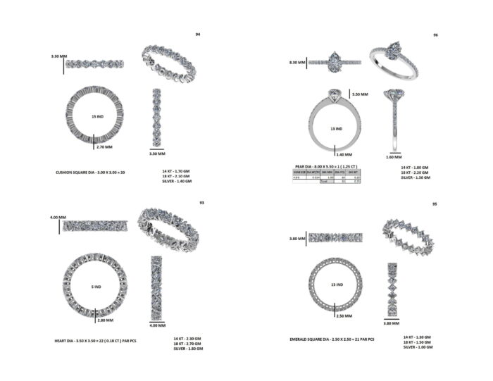 New 100 Rings Fully Rendered 24