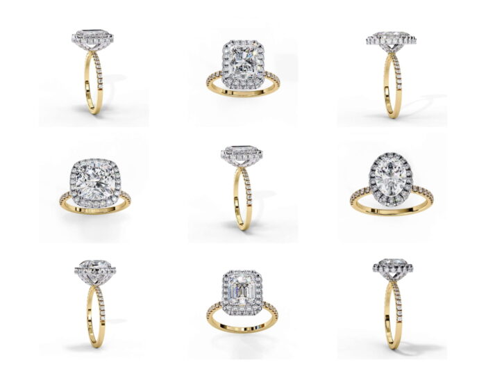 New 65 Rings Fully Rendered 3