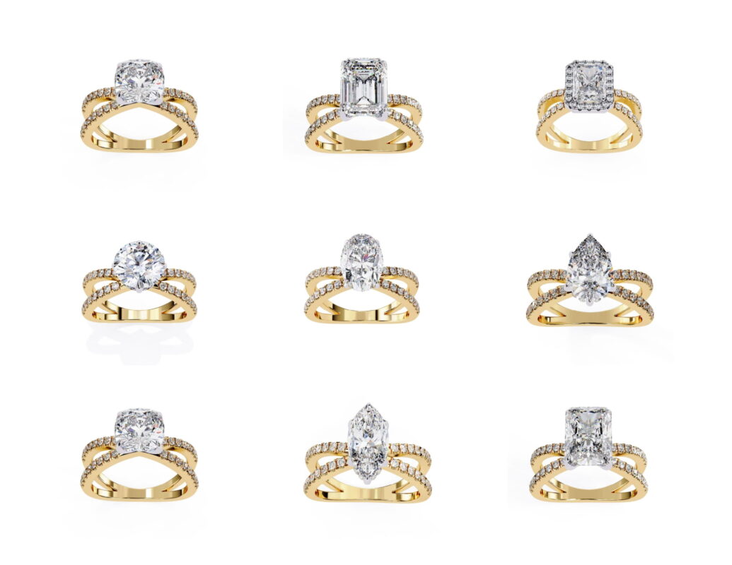 New 70 Rings Fully Rendered 5