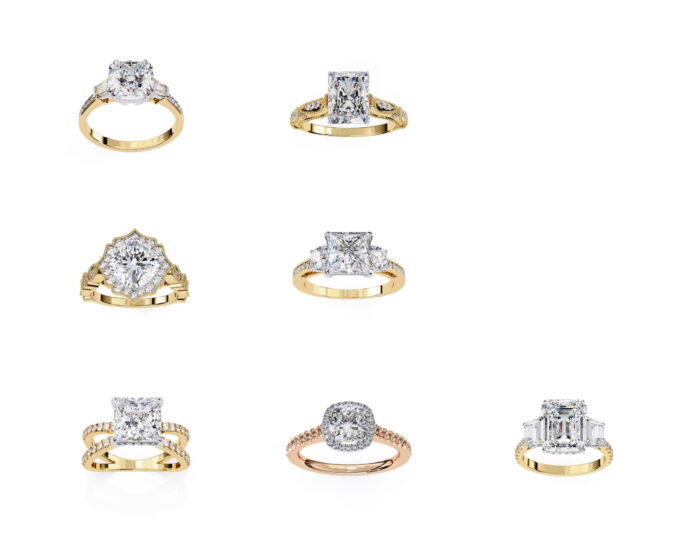 New 70 Rings Fully Rendered 8