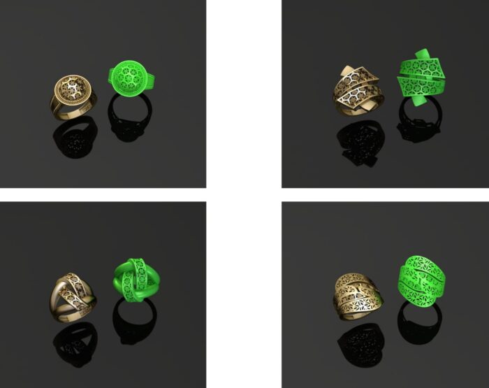 PM 20 Ladies Turkish Rings Lot 13 1
