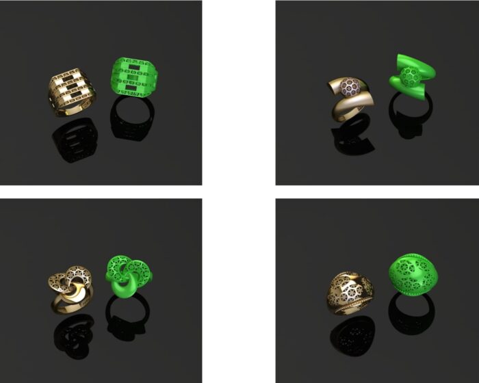 PM 20 Ladies Turkish Rings Lot 13 2
