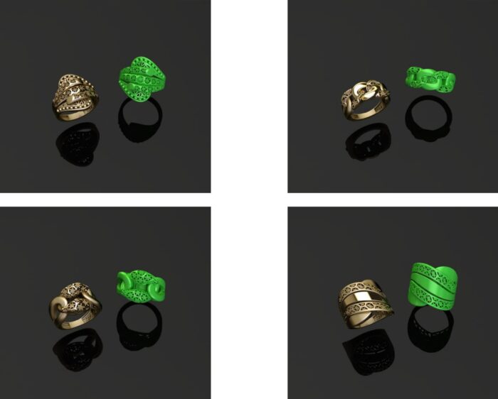 PM 20 Ladies Turkish Rings Lot 13 4