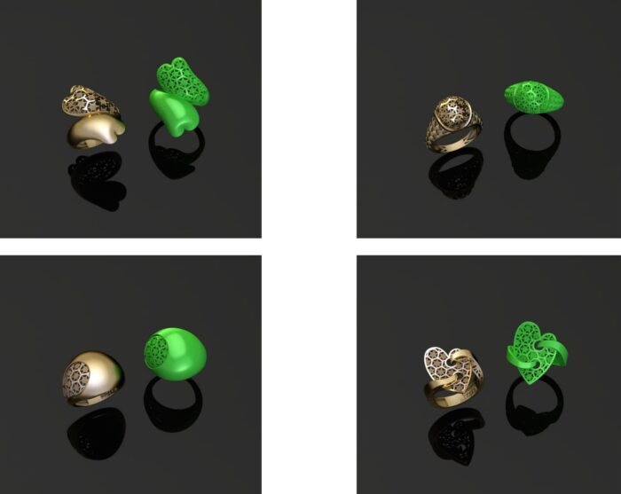 PM 20 Ladies Turkish Rings Lot 13 5