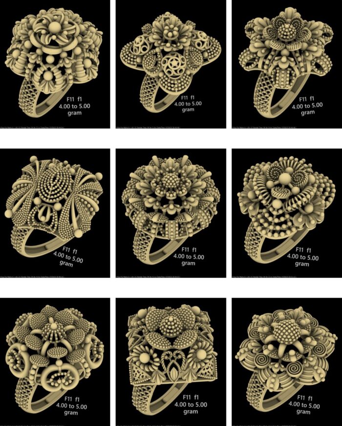 PM 25 Ladies Rings Lot 10 2