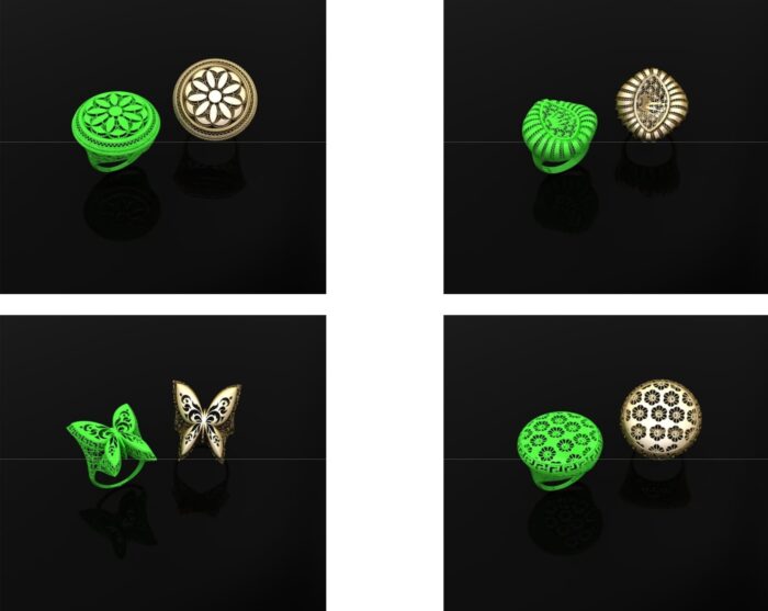 PM 14 Turkish Rings Lot 17 1