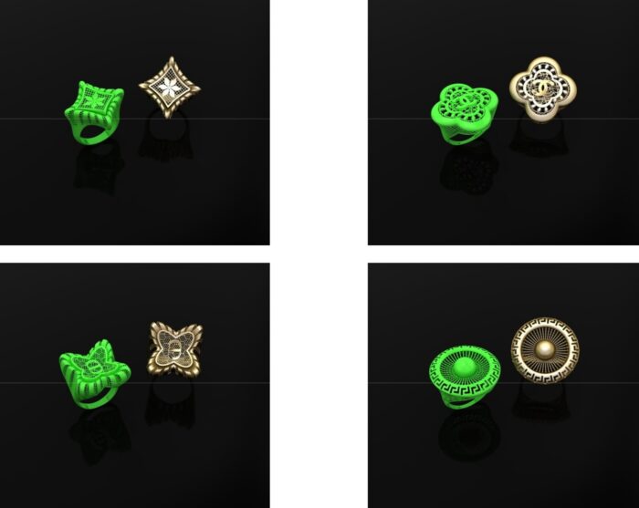 PM 14 Turkish Rings Lot 17 3