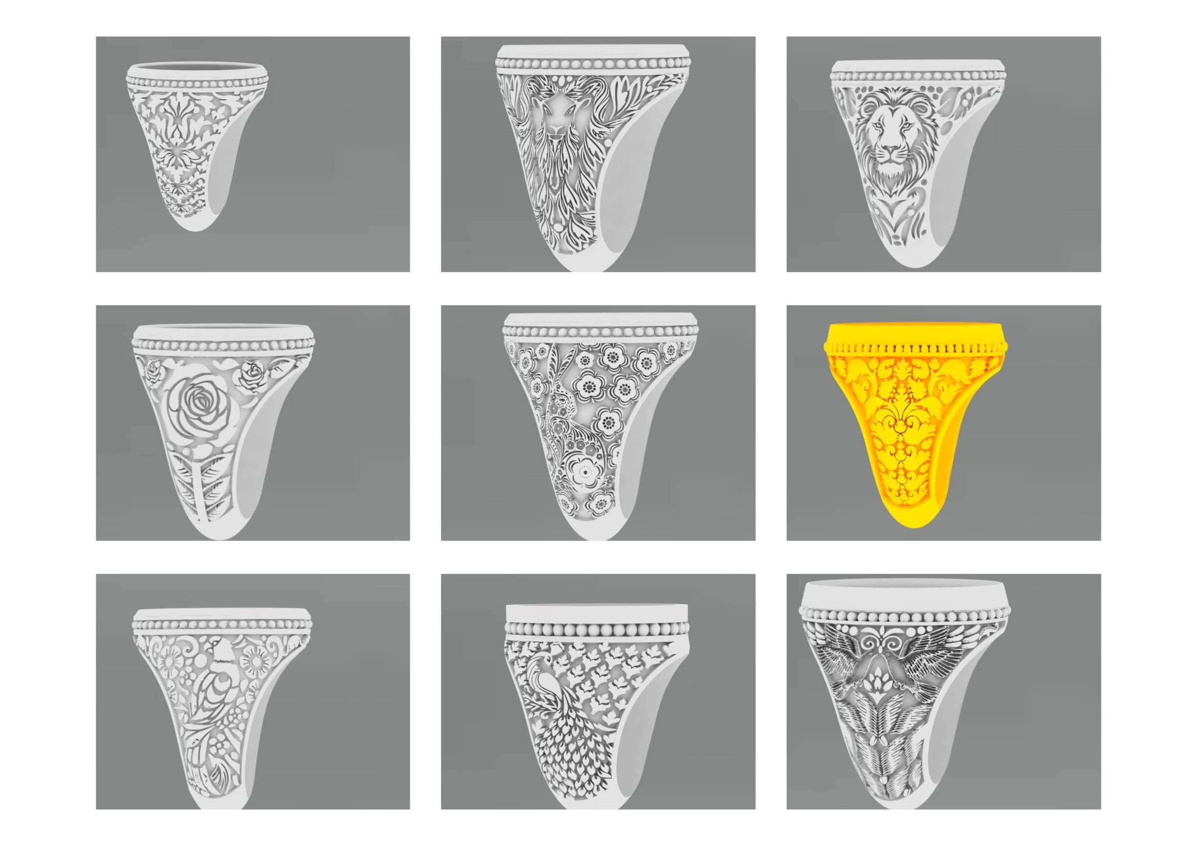 New 25 Gents Turkish Ring-1 New 25 Gents Turkish Ring 1